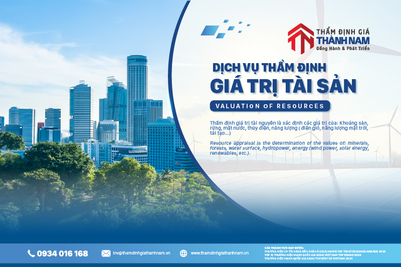 Dịch vụ thẩm định giá tài sản - Thẩm định giá Thành Nam