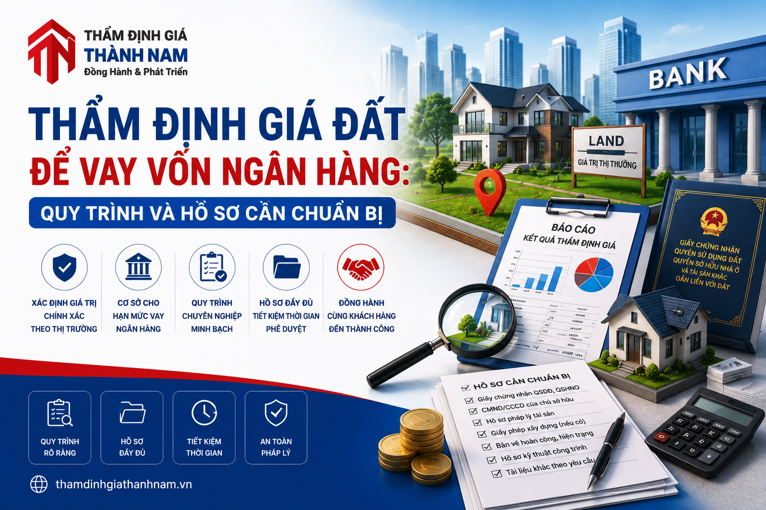 Thẩm Định Giá Đất Để Vay Vốn Ngân Hàng: Quy Trình Và Hồ Sơ Cần Chuẩn Bị