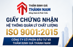 Giấy chứng nhận hệ thống quản lý chất lượng