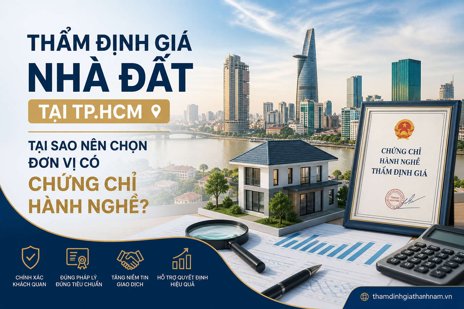 Thẩm Định Giá Nhà Đất Tại TP.HCM: Tại Sao Nên Chọn Đơn Vị Có Chứng Chỉ Hành Nghề?