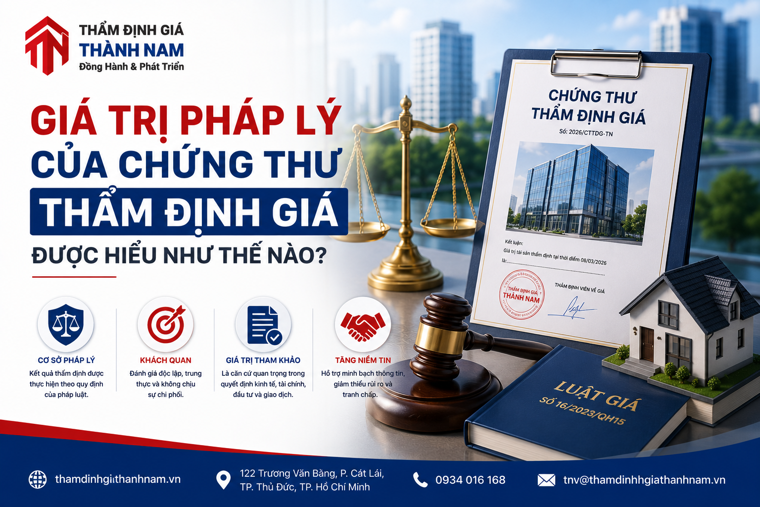 Giá trị pháp lý của chứng thư thẩm định giá được hiểu như thế nào?