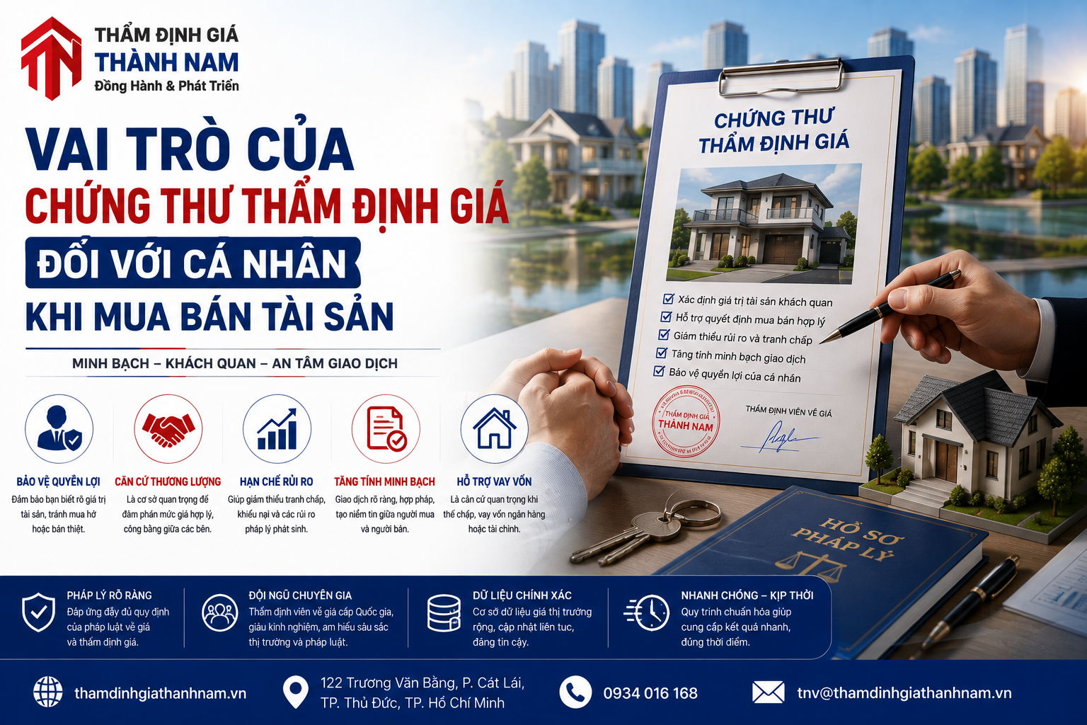 Vai trò của chứng thư đối với cá nhân khi mua bán tài sản