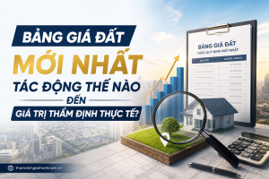 Bảng Giá Đất Mới Nhất Tác Động Thế Nào Đến Giá Trị Thẩm Định Thực Tế?