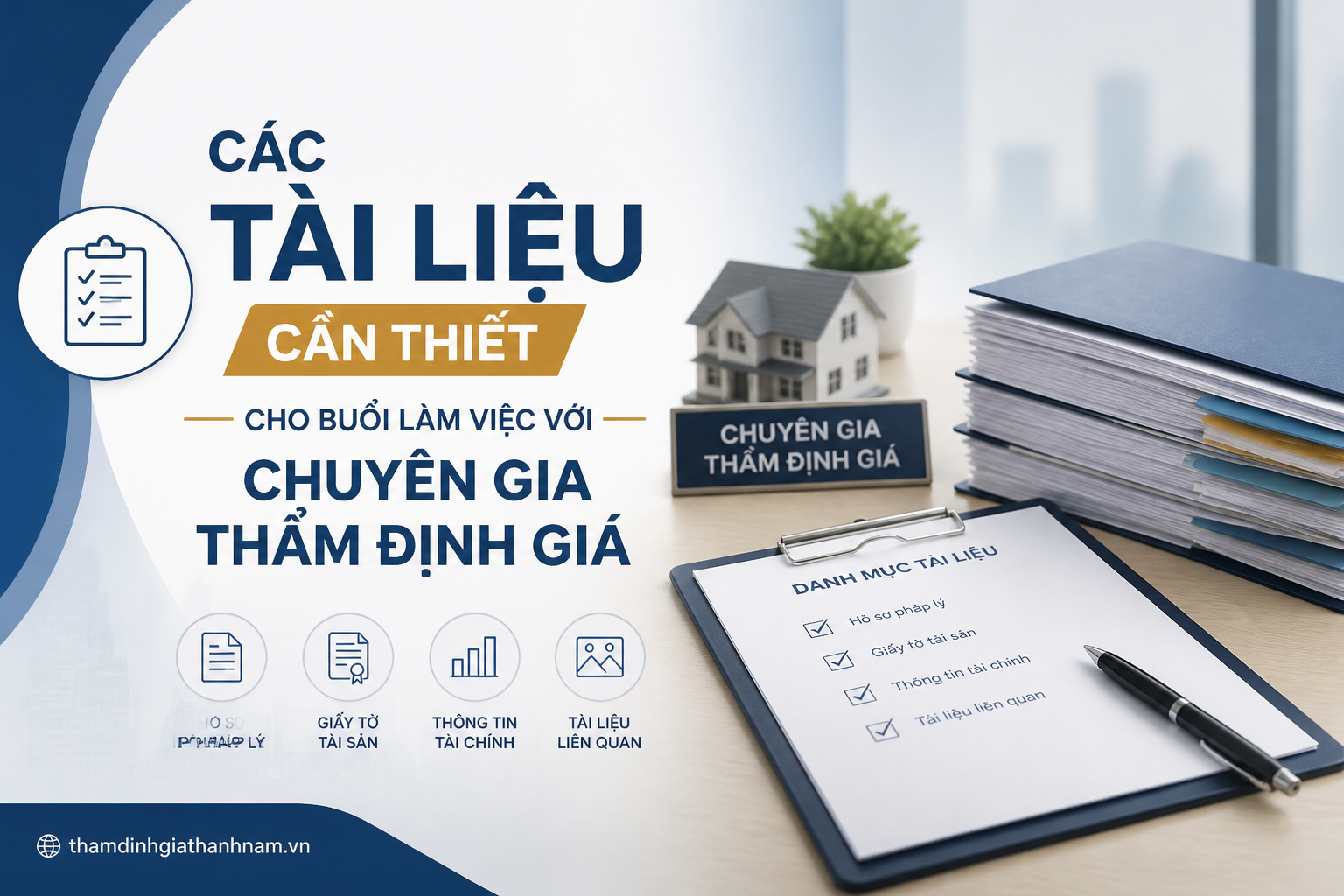 Các Tài Liệu Cần Thiết Cho Buổi Làm Việc Với Chuyên Gia Thẩm Định Giá