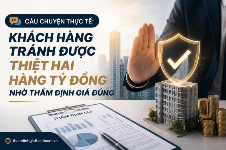 Câu Chuyện Thực Tế: Khách Hàng Tránh Được Thiệt Hại Hàng Tỷ Đồng Nhờ Thẩm Định Giá Đúng