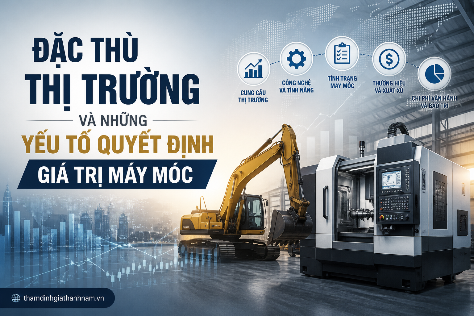 Đặc Thù Thị Trường Và Những Yếu Tố Quyết Định Giá Trị Máy Móc