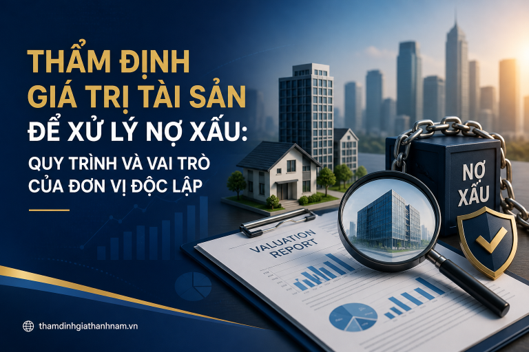 Thẩm Định Giá Trị Tài Sản Để Xử Lý Nợ Xấu: Quy Trình Và Vai Trò Của Đơn Vị Độc Lập